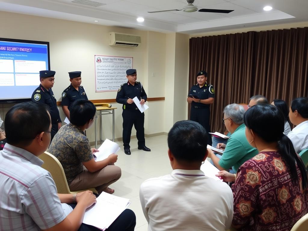 Pertemuan warga Bogor dengan kepolisian membahas strategi keamanan lingkungan Pertemuan warga Bogor dengan kepolisian membahas strategi keamanan lingkungan